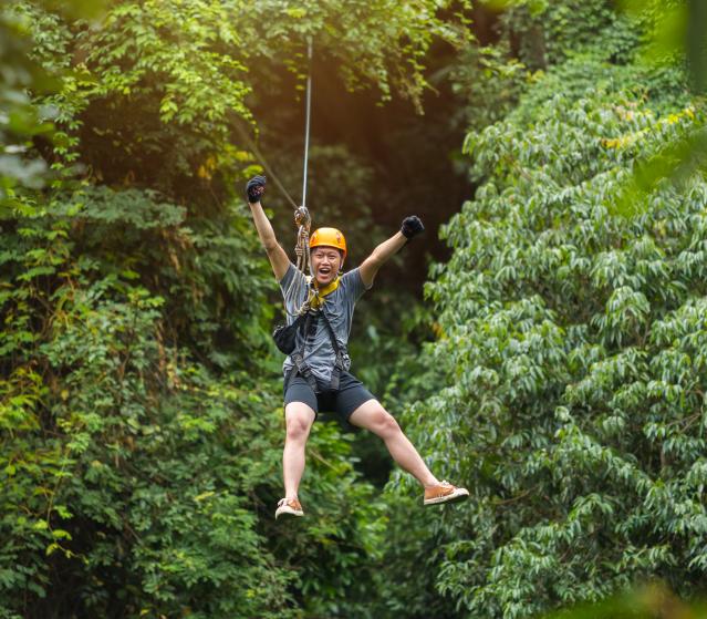 square of A Day Ziplining Could Offer A New Experience