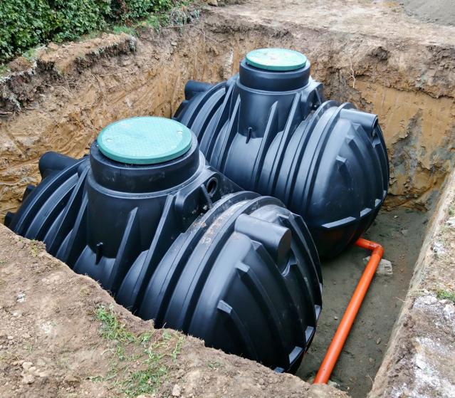 square of An Upgraded Septic Tank Ensures Waste is Handled Properly
